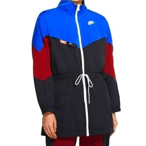 New Nike windbreaker track jacket, women's large